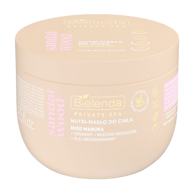 Живильна олія для тіла Bielenda Private Spa Sandal Wood Nutri Body Oil Сандалове дерево, 250 мл